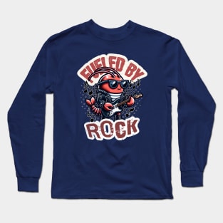 Lobster Funny for Guitarists Rocker Musicians Long Sleeve T-Shirt